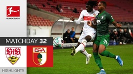 Bundesliga: Estugarda 2 - 1 FC Augsburg (2020-2021)