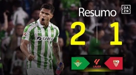 La Liga: Bétis 2 - 1 Sevilla (2024-2025)