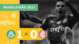 Brasileirão: Palmeiras 1 - 0 Internacional (2021)