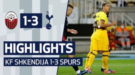 Liga Europa: Shkendija 79 1 - 3 Tottenham (2020-2021)