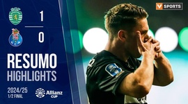 Allianz Cup: Sporting 1 - 0 FC Porto (2024-2025)
