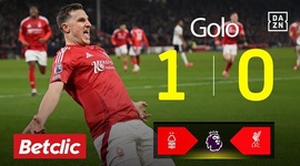 Premier League: Nottingham Forest vs Liverpool, Golo 1-0 Chris Wood (2024-2025)