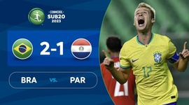 Sudamericano Sub-20: Brasil 2 - 1 Paraguai (2023)