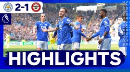 Premier League: Leicester 2 - 1 Brentford (2021-2022)