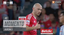 Liga Portugal Betclic: Benfica vs FC Porto, Jogada Aursnes, 48' (2024-2025)