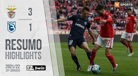 Liga Portugal Bwin: Benfica 3 - 1 B SAD (2021-2022)