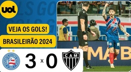 Brasileirão: Bahia 3 - 0 Atlético-MG (2024)