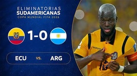 Qualificação Mundial América do Sul: Equador 1 - 0 Argentina (2026)