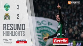 Liga Portugal Betclic: Sporting 3 - 2 Boavista (2024-2025)