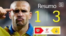La Liga: Rayo Vallecano 1 - 3 Las Palmas (2024-2025)