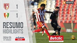 Liga Portugal Betclic: AVS SAD 1 - 1 CF Estrela Amadora (2024-2025)
