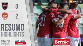 Liga Portugal Betclic: Casa Pia 0 - 2 Santa Clara (2024-2025)