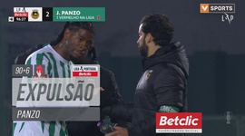 Liga Portugal Betclic: Rio Ave vs FC Porto, Expulsão J. Panzo, 96' (2024-2025)