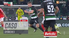 Liga Portugal Betclic: Sporting vs Benfica, Caso Gyokeres, 76' (2024-2025)