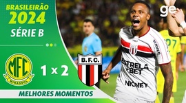 Série B: Mirassol 1 - 2 Botafogo-SP (2024)