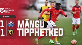 Meistriliiga: JK Narva Trans 1 - 1 Pärnu JK Vaprus (2024)