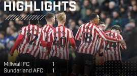 Championship: Millwall 1 - 1 Sunderland (2024-2025)