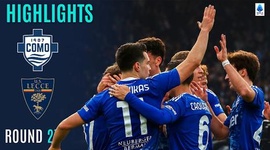Serie A: Como 3 - 1 Lecce (2025-2026)