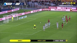 Serie A: Roma vs Udinese, Golo 1-0 L. Pellegrini (g.p.) (2025-2026)