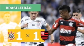 Brasileirão: Corinthians 1 - 1 Flamengo (2023)