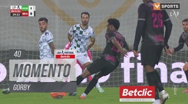 Liga Portugal Betclic: Moreirense vs Sp. Braga, Jogada Gorby, 40' (2024-2025)