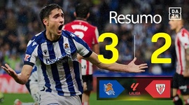 La Liga: Real Sociedad 3 - 2 Athletic Bilbao (2025-2026)