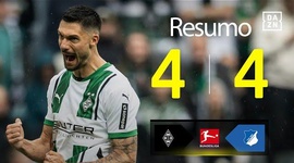Bundesliga: Mönchengladbach 4 - 4 1899 Hoffenheim (2024-2025)