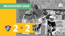 Brasileirão: Fluminense 2 - 2 Ceará (2020)