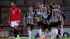 League Cup: Morecambe 0 - 7 Newcastle (2020-2021)