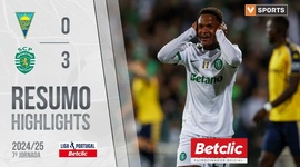 Liga Portugal Betclic: Estoril 0 - 3 Sporting (2024-2025)