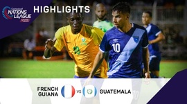 CONCACAF Nations League B: Guiana Francesa 2 - 0 Guatemala (2022-2023)