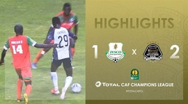 CAF Champions League: ZESCO United 1 - 2 TP Mazembe (2019-2020)