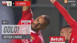 Liga Portugal Betclic: Boavista vs Benfica, Golo 0-3 Arthur Cabral (2024-2025)