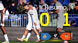 La Liga: Getafe 0 - 1 Valência (2025-2026)