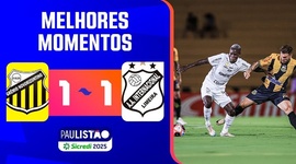 Campeonato Paulista: Novorizontino 1 - 1 Inter Limeira (2025)