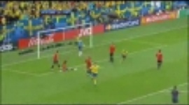 Europeu: Suécia 1-1 Espanha: Golo de Zlatan Ibrahimovic (2008)