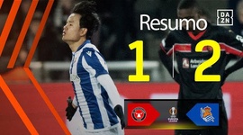 Liga Europa: Midtjylland 1 - 2 Real Sociedad (2024-2025)