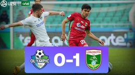 Super League: FK Olympic 0 - 1 Lokomotiv Tashkent (2024)