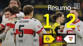 Bundesliga: Dortmund 1 - 2 Estugarda (2024-2025)