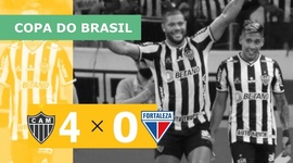 Copa do Brasil: Atlético-MG 4 - 0 Fortaleza (2021)