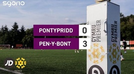 Premier League: Pontypridd 0 - 3 Penybont FC (2023-2024)