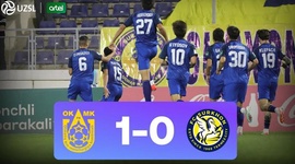 Super League: FC AGMK 1 - 0 Surkhon Termez (2024)