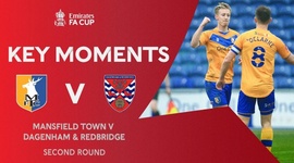 FA Cup: Mansfield Town 2 - 1 a.p Dagenham (2020-2021)