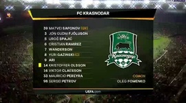 Liga Europa: FK Krasnodar 1 - 1 Valência (2018-2019)