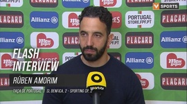 Taça de Portugal Placard: Rescaldo de Rúben Amorim ao Sporting 2 - 1 Benfica (2023-2024)