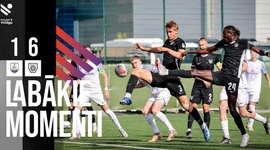 Virsliga: BFC Daugavpils 1 - 6 Valmiera FK (2024)