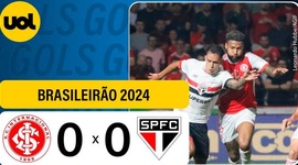Brasileirão: Internacional 0 - 0 São Paulo (2024)