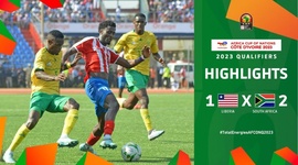 Qualificação CAN: Libéria 1 - 2 África do Sul (2023)