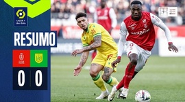 Ligue 1: Stade Reims 0 - 0 Nantes (2023-2024)