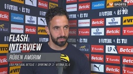 Liga Portugal Betclic: Rescaldo de Rúben Amorim ao Sporting 3 - 0 V. Guimarães (2023-2024)